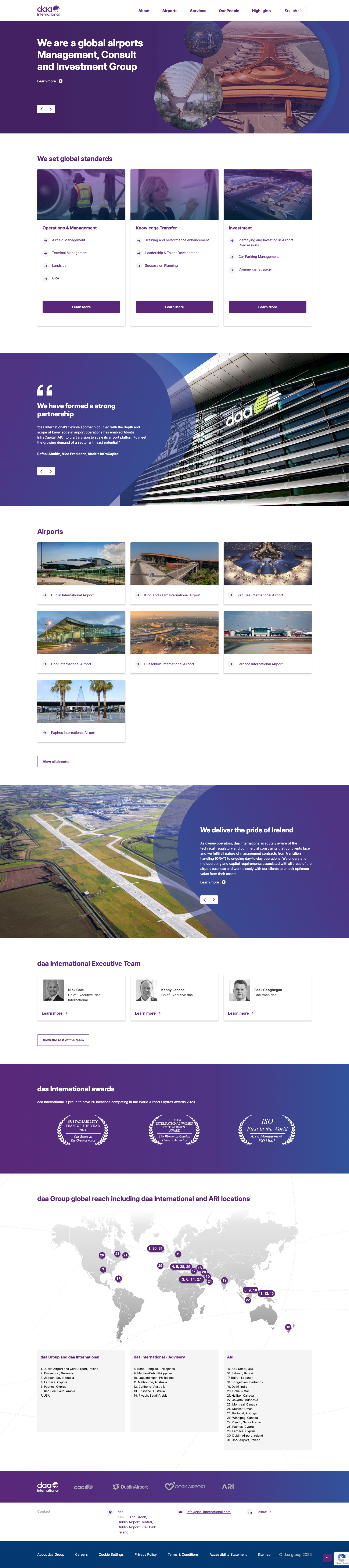 Dublin Airport Authority International (DAAI) hero